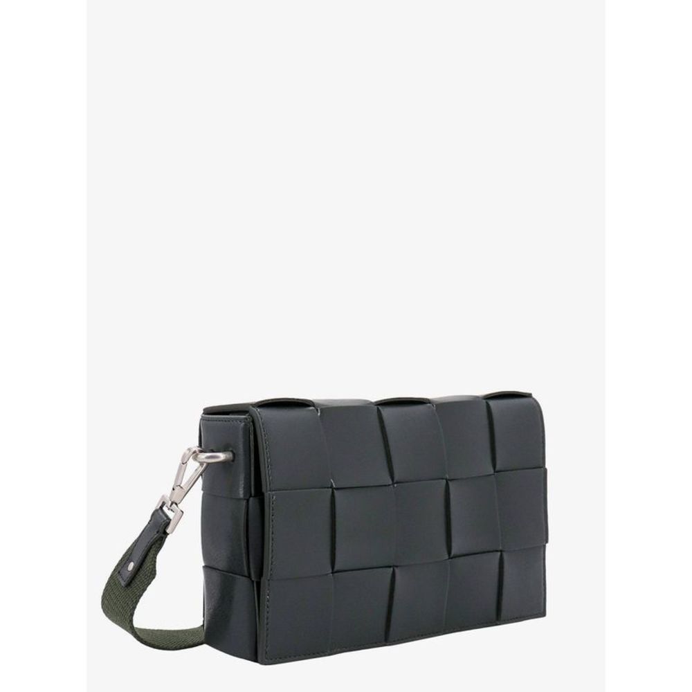 BOTTEGA VENETA Cassette Man Green Shoulder Bags - Picture 3 of 4